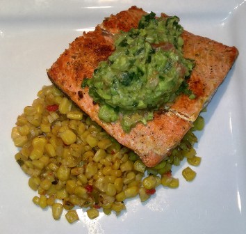 blackened salmon